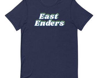 East Enders camiseta unisex de manga corta de la Marina