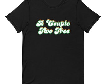 Camiseta unisex Una pareja de dos árboles