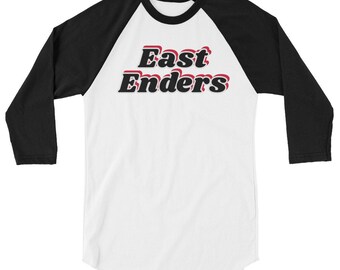 East Enders 3/4 Manga Raglan Camisa