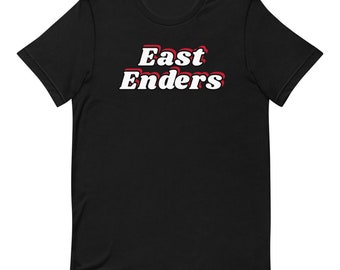 East Enders camiseta unisex negra de manga corta