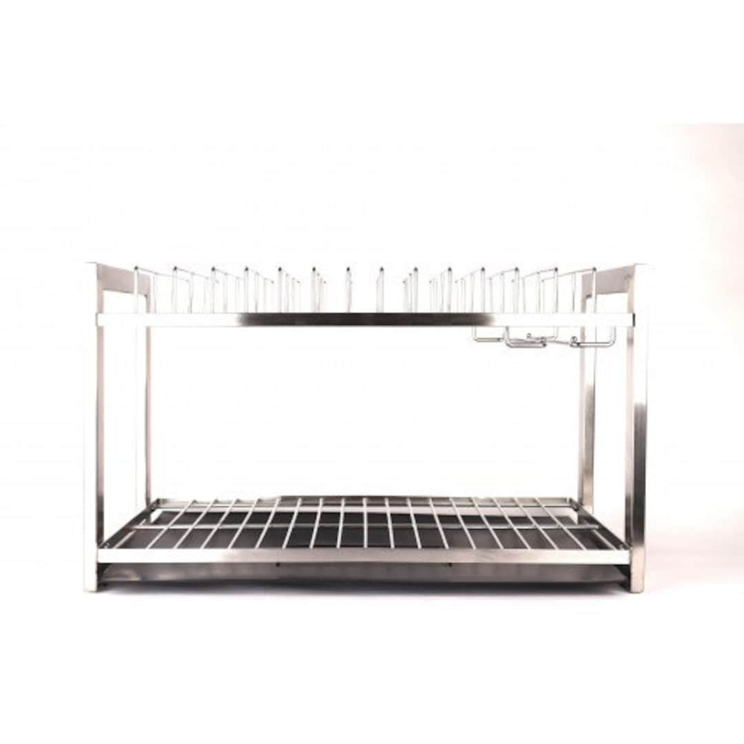 Rohan Dish Drainer, Stainless Steel Sink Dish Drainer