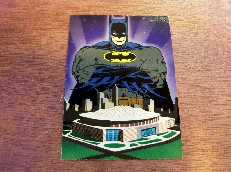 1994 Batman Trading Card Superbowl XXVIII Limited Edition | Etsy