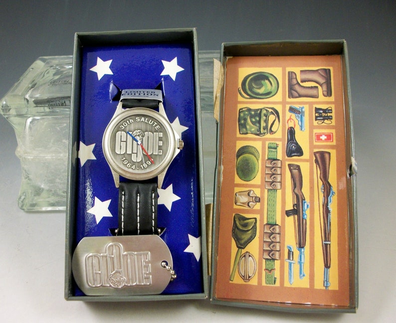 1994 Gi Joe 30th Anniversary Commemorative Watch In Footlocker Etsy