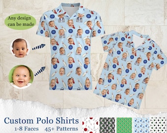 Custom photo/name Bowler Shirt,Personalized Bowling polo Shirt,Matching Bowling Team Shirt,Bowling Lover Gift,Short Sleeve name polo Shirt