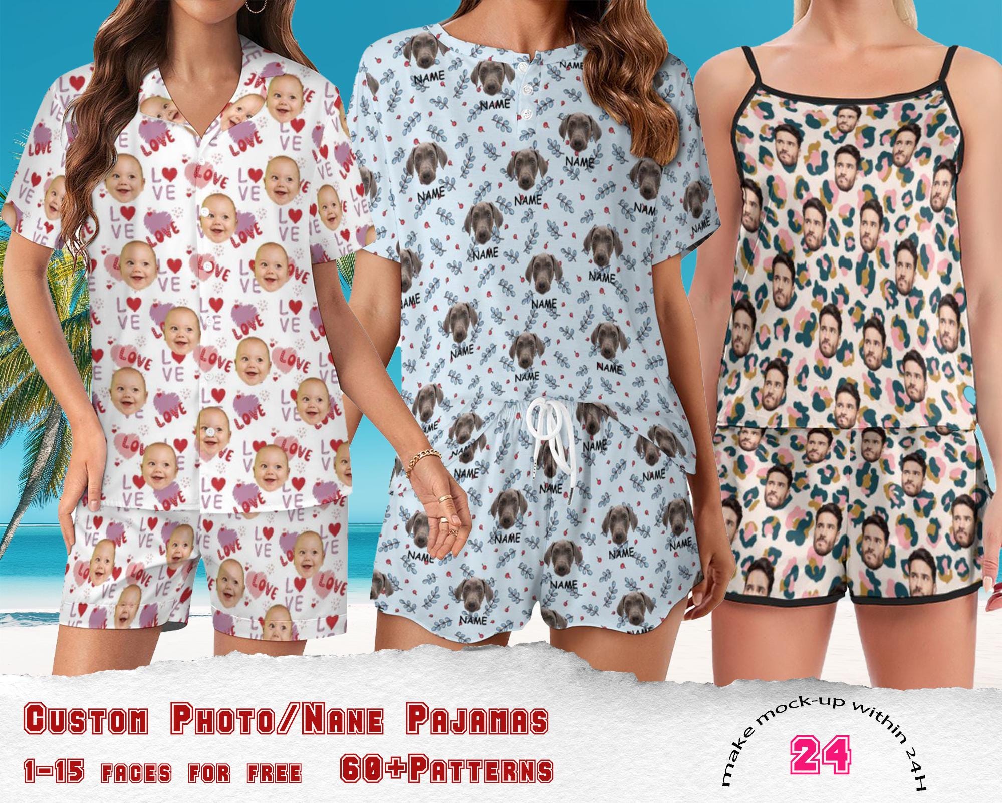 60s Pajamas Shirt - Etsy 60s Pajamas Shirt - Etsy
