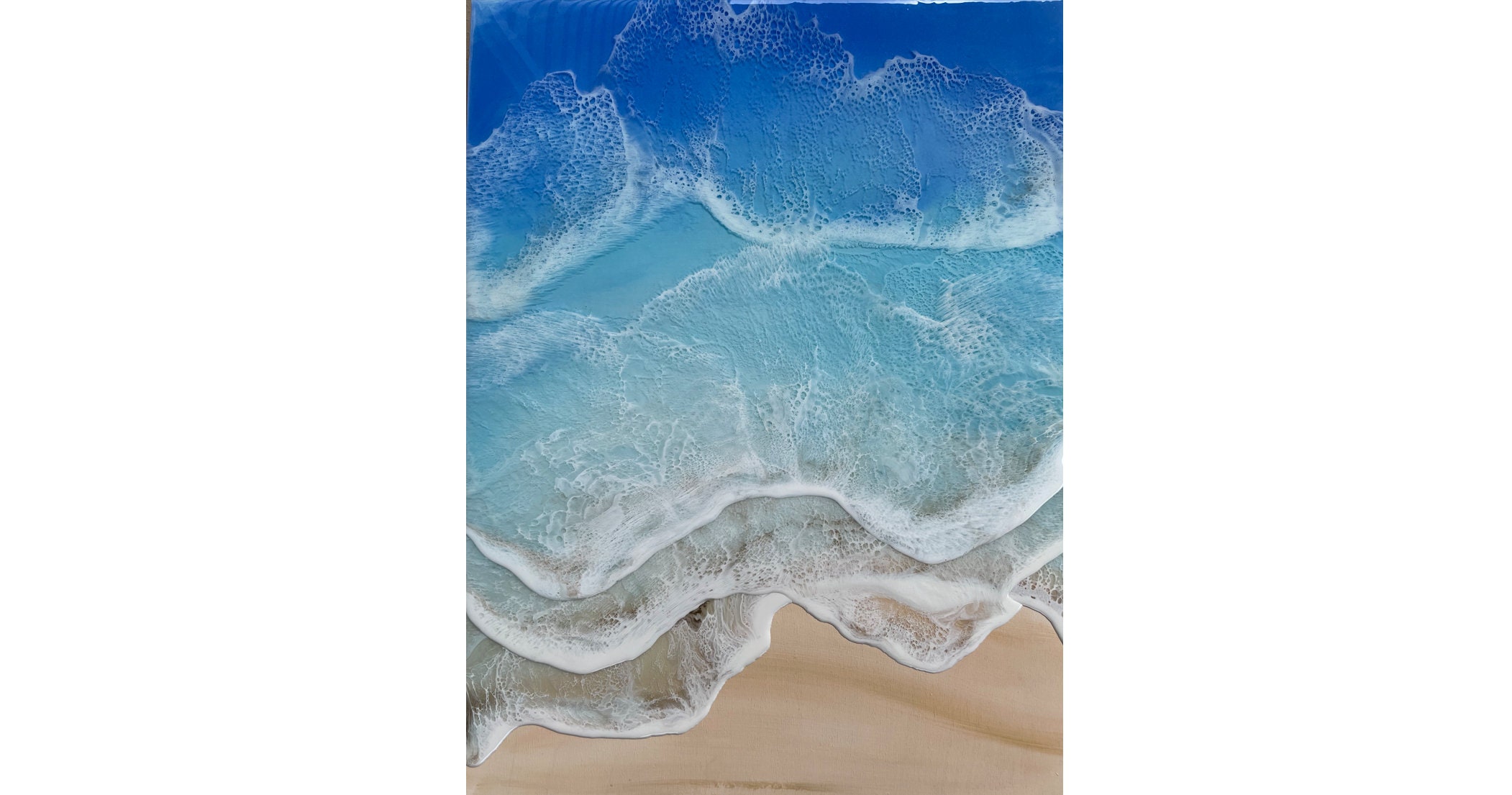 24/18/1.5 inch Devine Ocean Resin Epoxy Painting