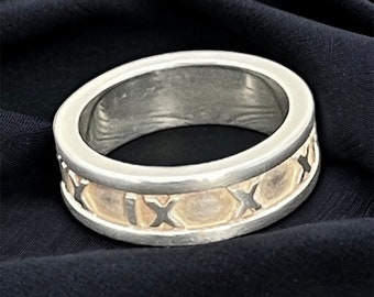 Buy Authentic Atlas Tiffany Co Vintage Roman Numerals Ring UK