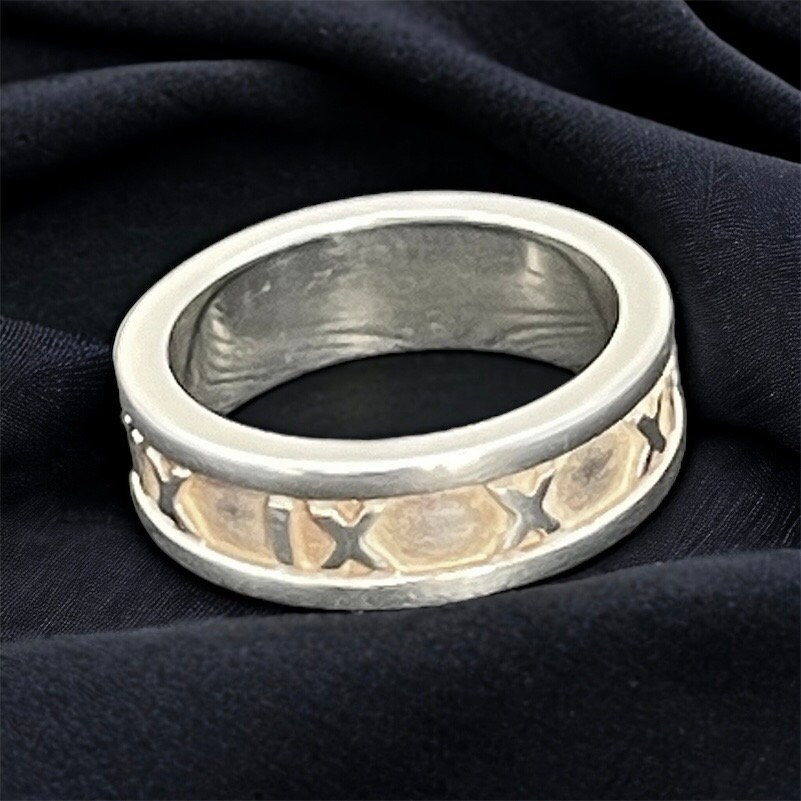 Vintage Tiffany & Co Atlas Ring – Roman Numerals, UK Size K - Etsy