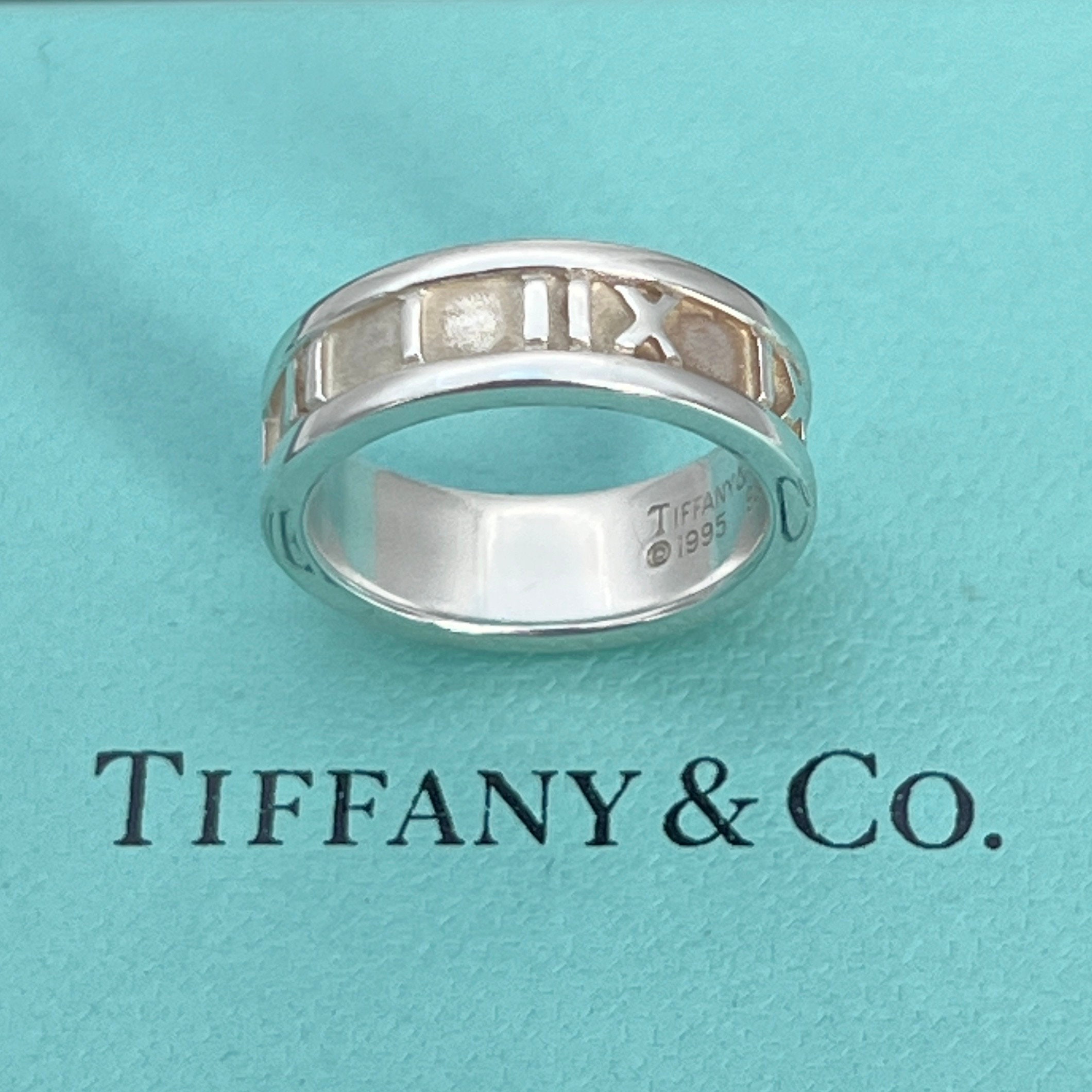 Tiffany & Co Atlas Ring, Men's Fashion, Watches & Accessories, Jewelry on  Carousell