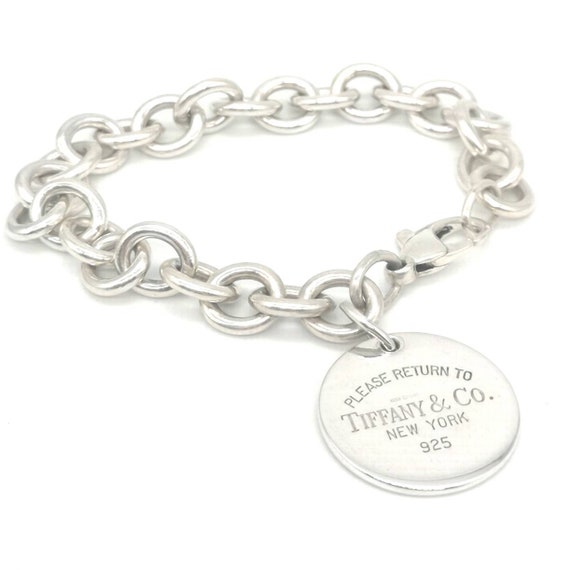 GENUINE Tiffany & Co Return to Tiffany Round Tag B