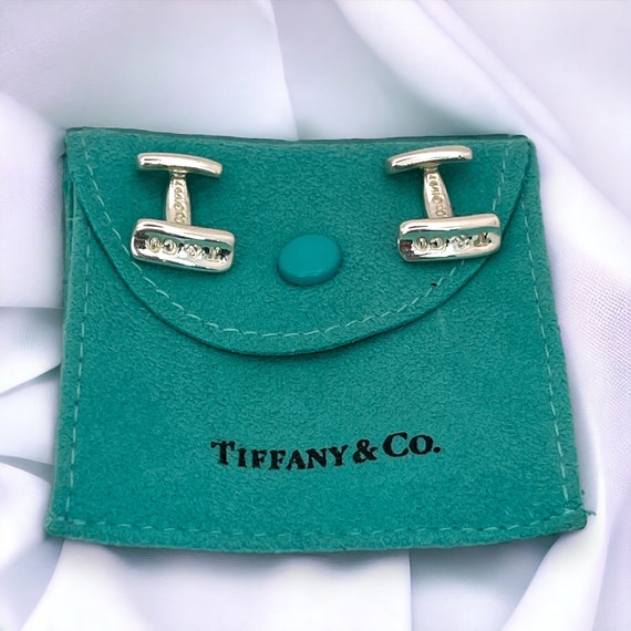 Tiffany & Co 1837 Cufflinks- Vintage Tiffany- Rar… - image 2