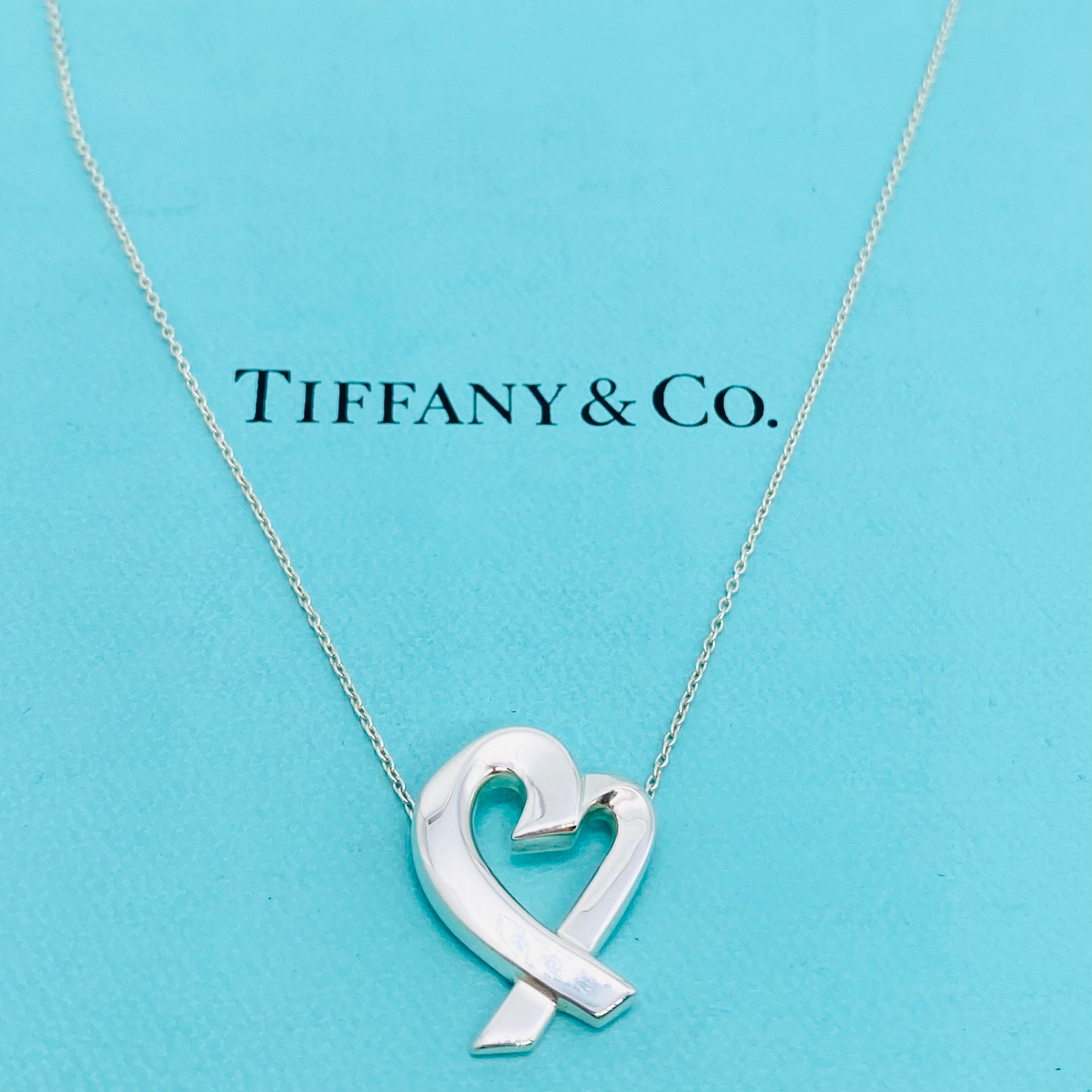Tiffany and Co Necklace- Paloma Picasso LARGE Loving Heart