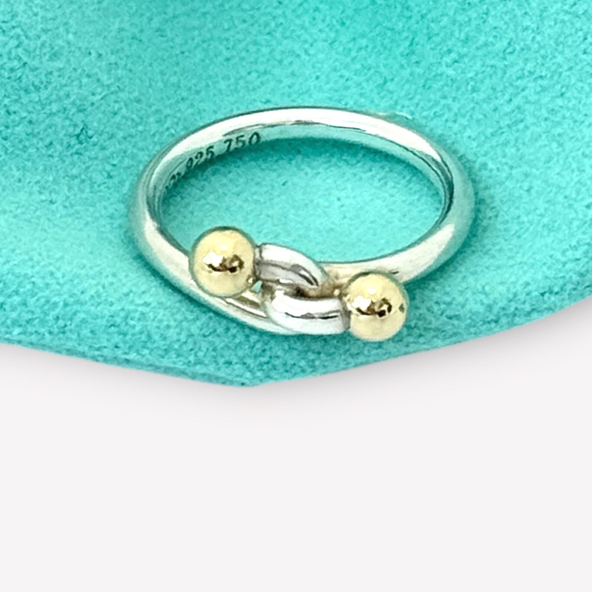 Tiffany & Co. シルバー・ローズゴールドリング Tiffany&co silver ring - Etsy 日本