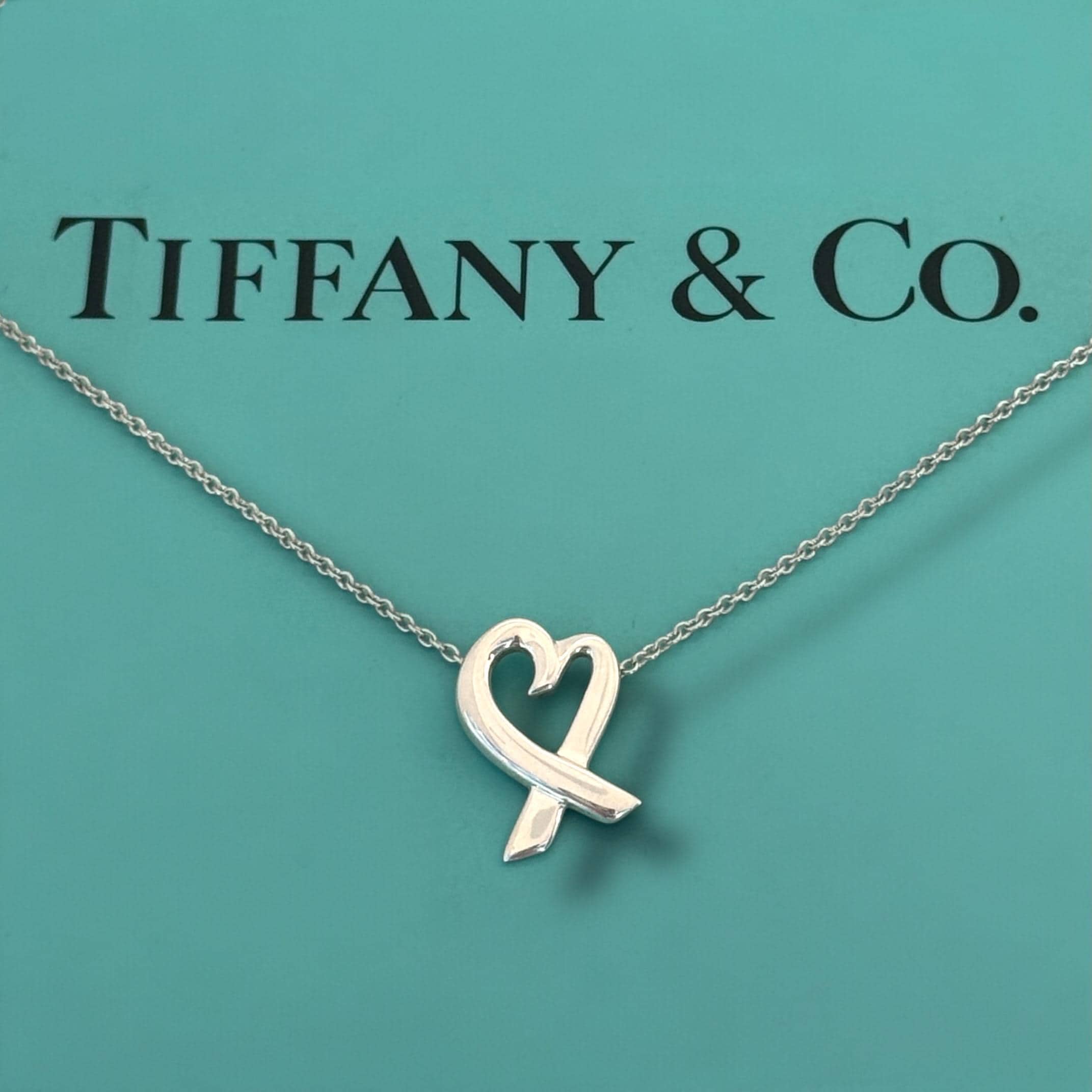 AUTHENTIC Tiffany & Co Necklace- Paloma Picasso- Loving Heart