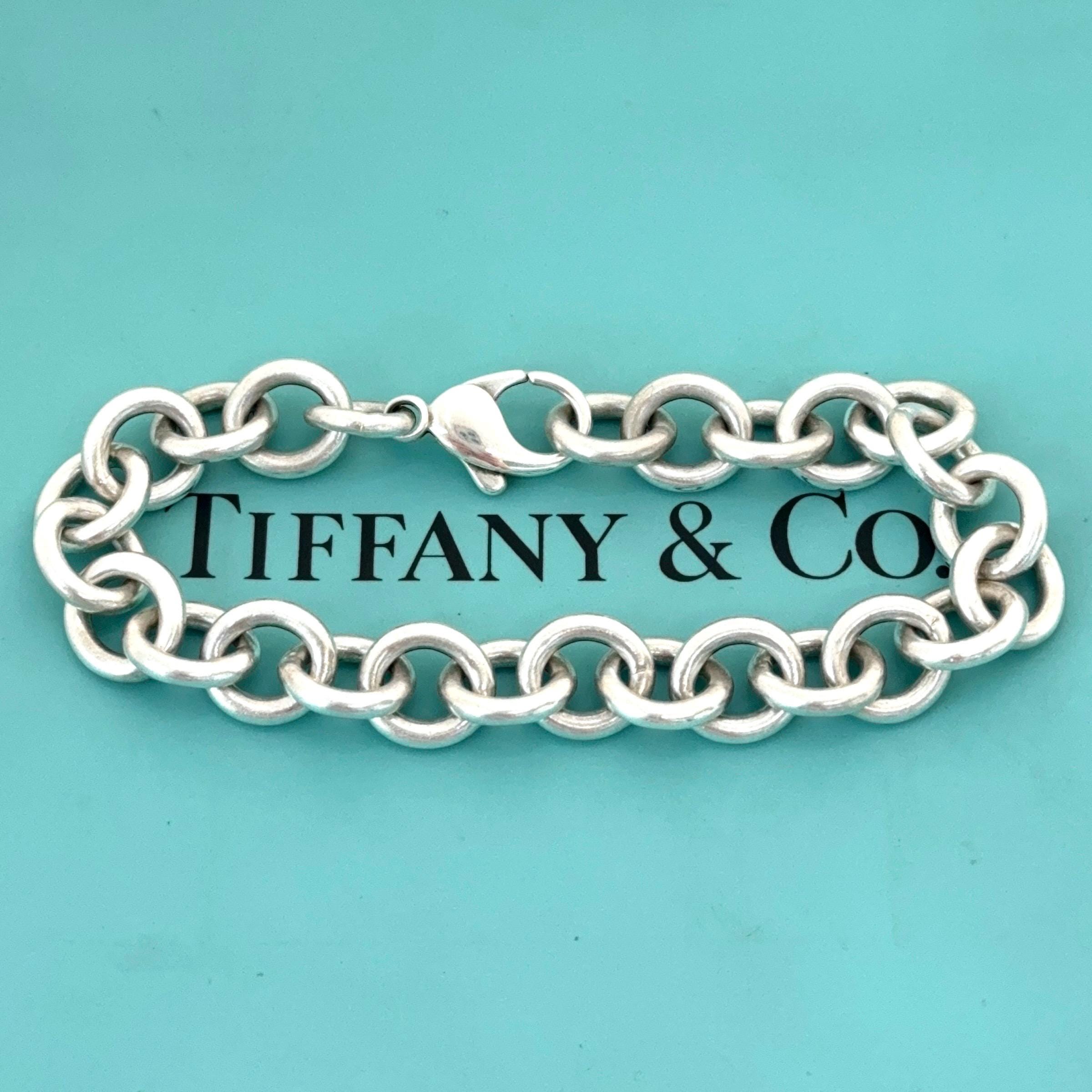 Authentic Tiffany & Co Charm Starter Bracelet – Sterling Silver