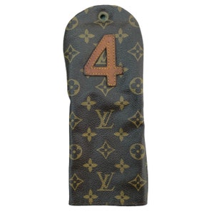 Louis Vuitton Monogram golf head cover with box unused free shipping