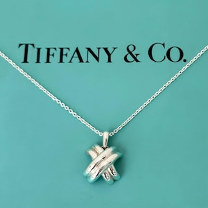 Tiffany & Co. ネックレス ティファニー　90年台ネックレス 本物のティファニーネックレス - ティファニー シグネチャー X 1990