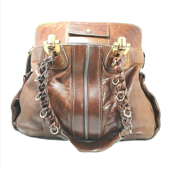 Chloe Crossbody- Brown Heloise- Rare Chloe Bag- De