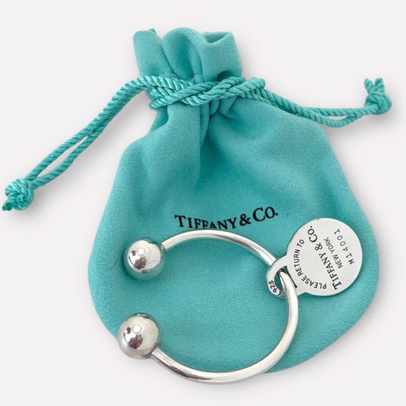 Authentic Tiffany and Co Keyring- Return to Tiffany- Vintage