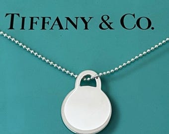 ティファニー　シルバーネックレス 本物のティファニーネックレス - ティファニー シグネチャー X 1990