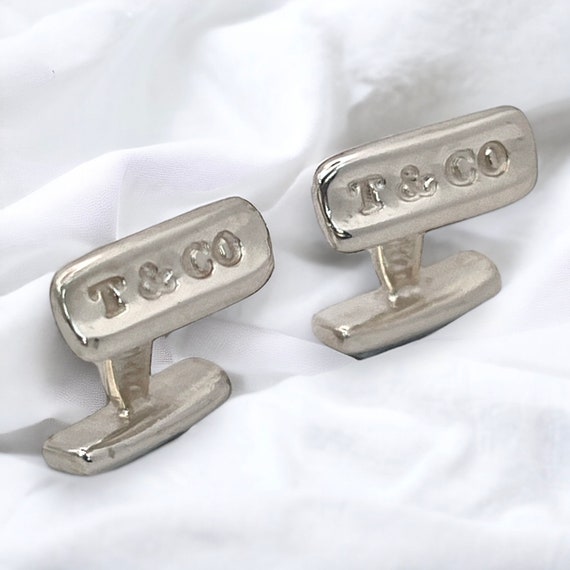 Tiffany & Co 1837 Cufflinks- Vintage Tiffany- Rar… - image 3