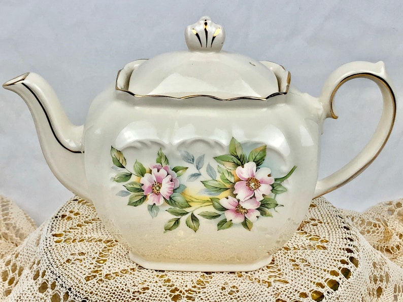 Rare Sadler Teapot Cube Etsy