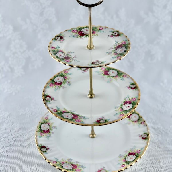 Royal Albert Celebrations, Cake Stand, Dinner Plates, Bread/Butter Plates, Fruit Bowls, Vintage Plates