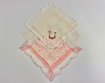 Juego de pañuelos de encaje y seda, regalo para novias que expresan lágrimas de alegría, pañuelos