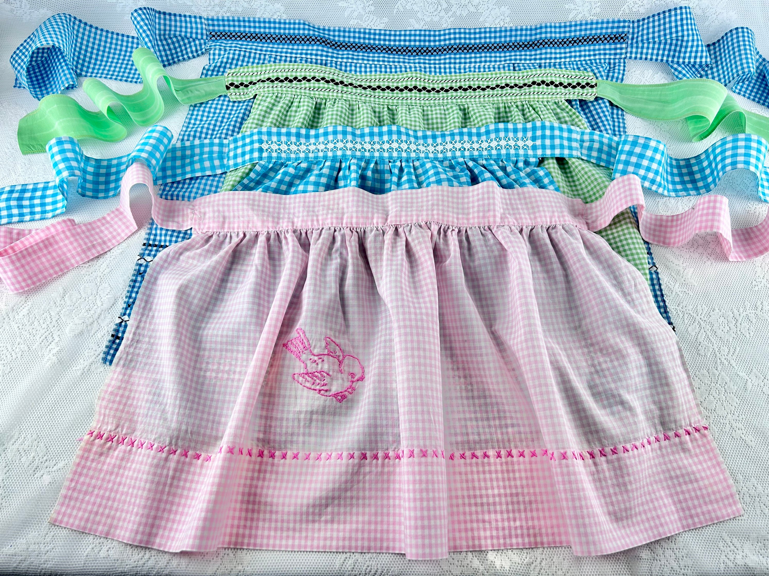 Pink Gingham Fabric -  Canada