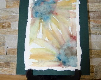 Sonnenblumen Aquarellmalerei