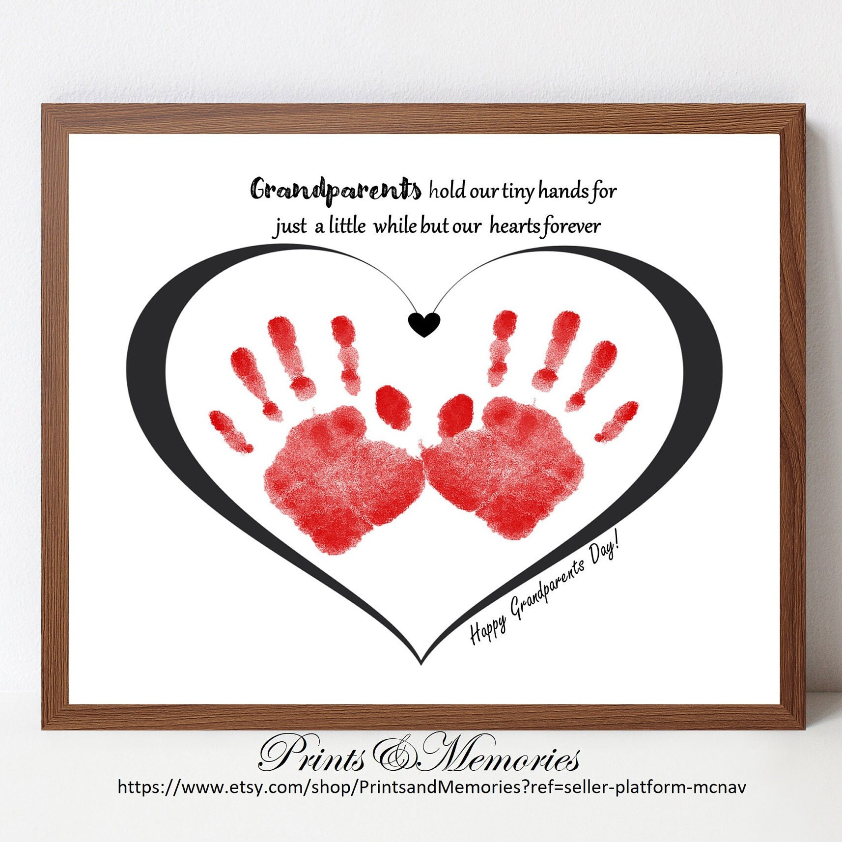Happy Grandparents Day Handprint Craft For Kids Handprint Etsy Ireland Happy Grandparents Day Handprint Craft For Kids Handprint Etsy Ireland