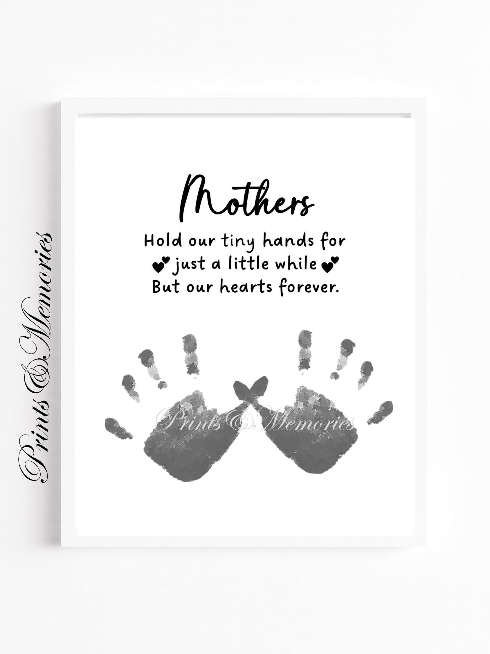 Mother's Day Handprint Art Keepsake: DIY Printable Template