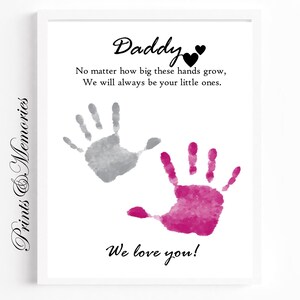 No matter how big these hands grow, handprint art keepsake, Handprint art diy, siblings handprint, kids craft.