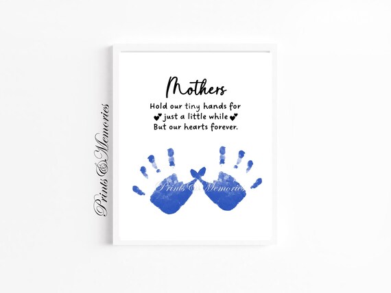 Mother's Day Handprint Art Keepsake: DIY Printable Template