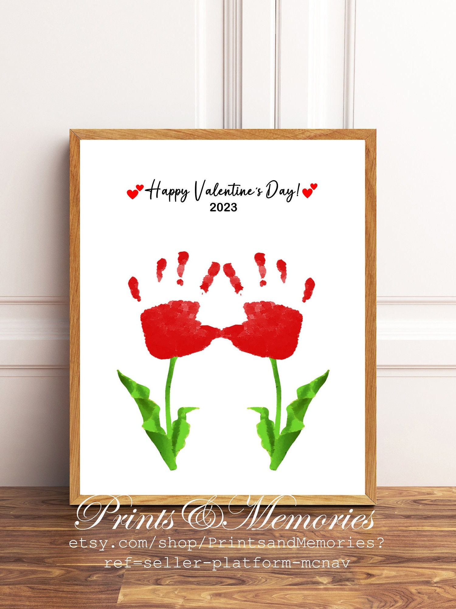 12 Best Valentine's Day Handprint Crafts - Valentine Finger Paint