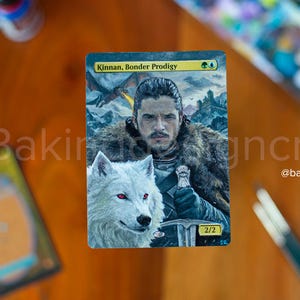 Custom MTG Altered Art Commission – Hand-Painted Magic Card | Portrait, Pet, Character, Fantasy Scene