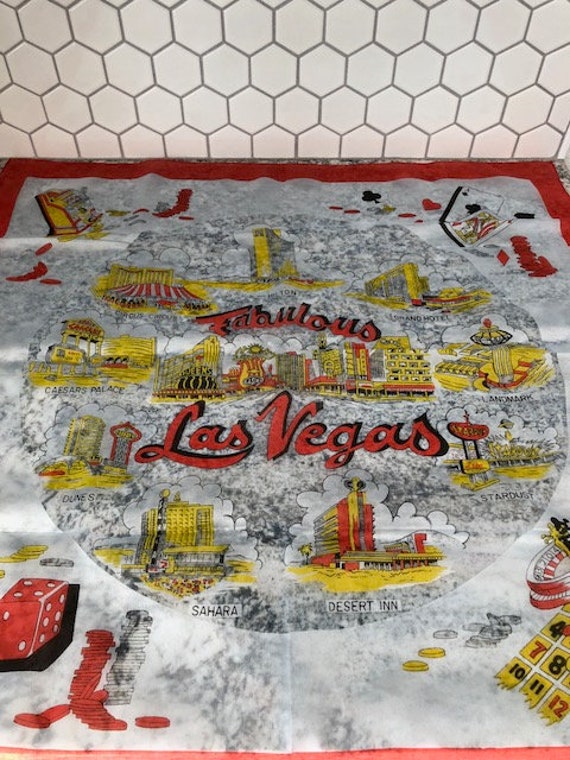 Vintage Las Vegas Scarf