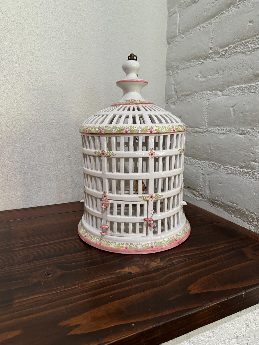 Porcelain Bird Cage, Italian, Early Mid 20th Century - Etsy