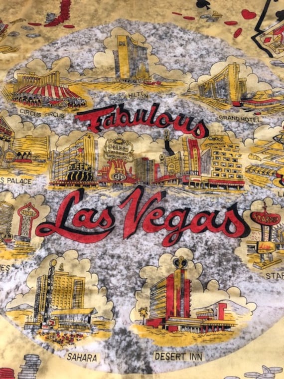 Vintage Las Vegas Scarf