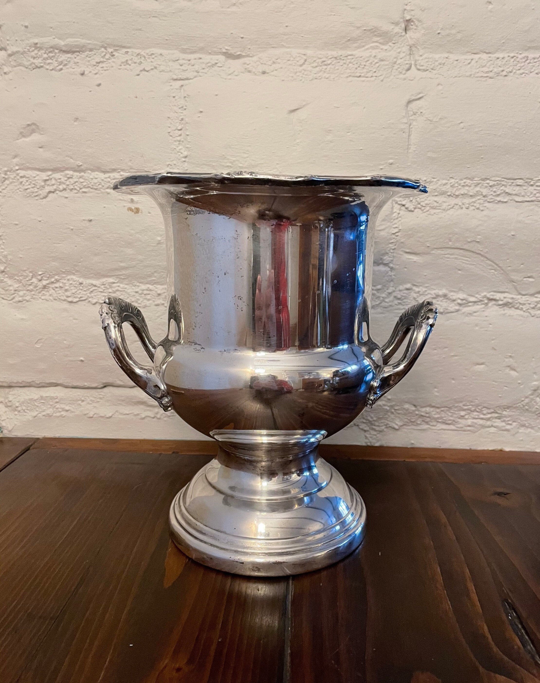 Leonard Silverplate Champagne Bucket Urn Etsy