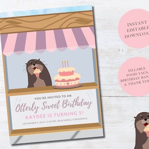 Otterly Sweet Birthday