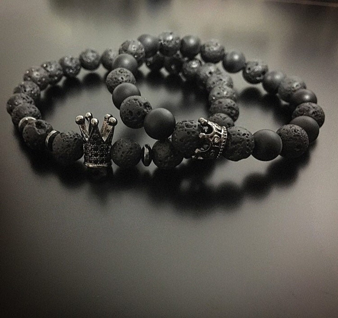 King bracelet black Clearance
