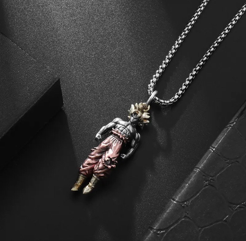 Goku chain pendant deals