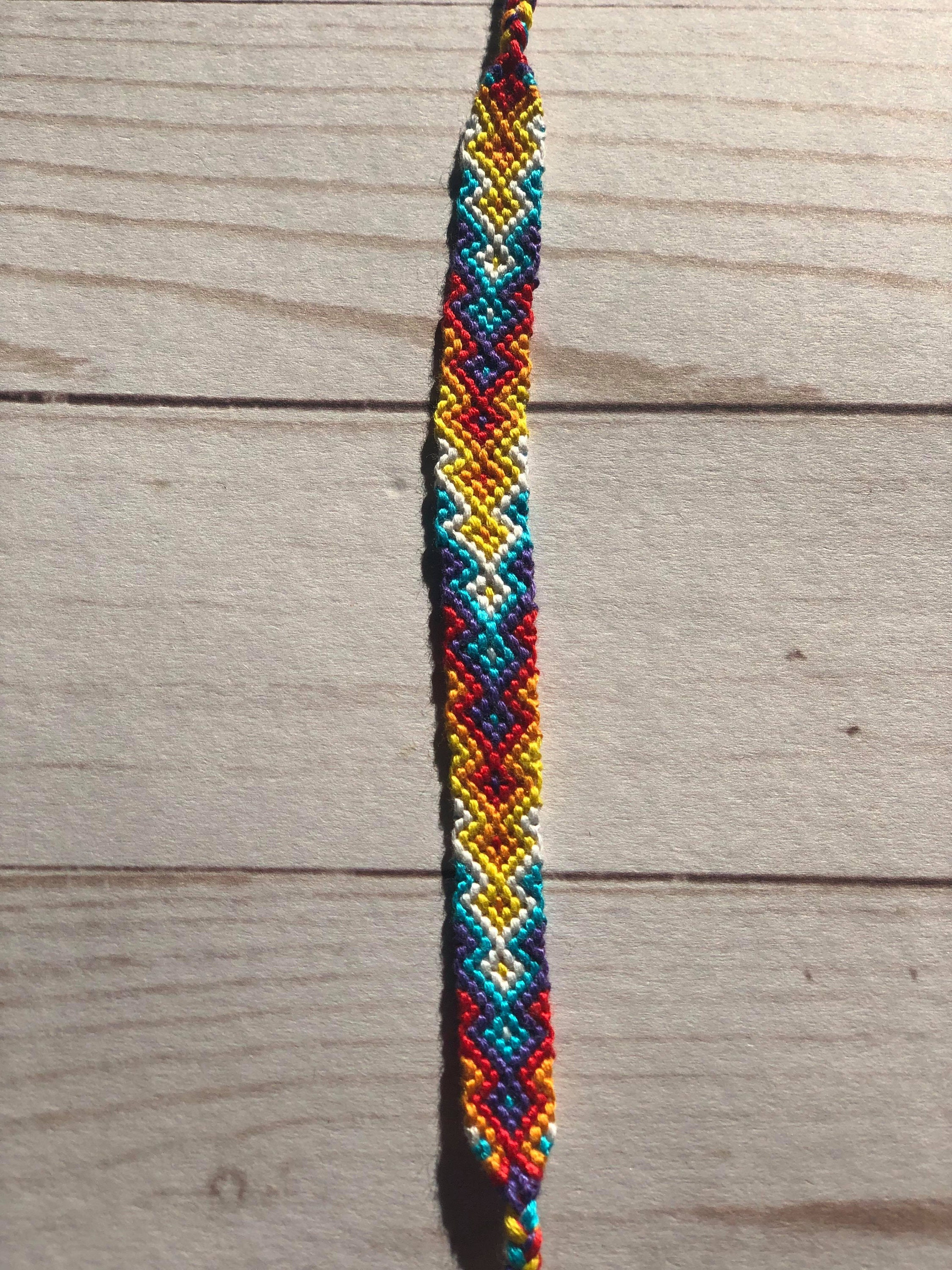 Sunset Ombre Friendship Bracelet Etsy