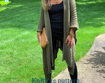 The Rimini Ruana - Knitting Pattern