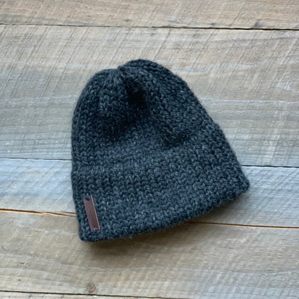 Hand Knit Hat - Etsy