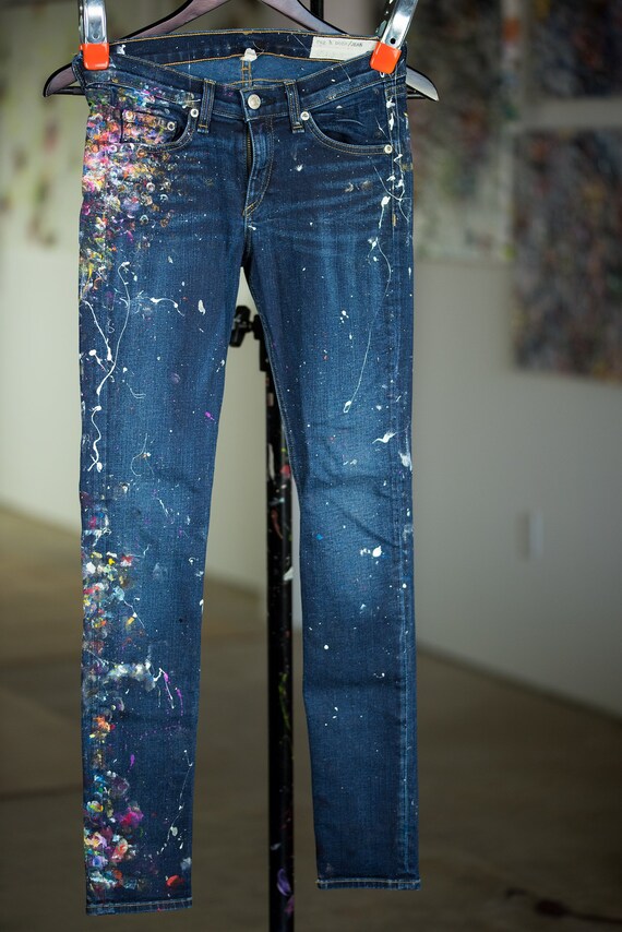 rag and bone pink jeans