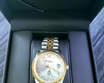 Pierre Lucerne Swiss President Date Just Men Executive Watch