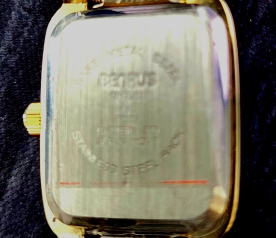 Rare Benrus Womens Vintage Retro‎ Tank Watch New in Box 1940 main image 4