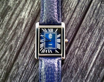 Vintage 1990s Mateo Quartz Watch Silver Tone Case, Roman Numerals, Japan Mov’t Vintage 1990s Mateo Quartz Watch – Silver-tone Case, Roman  main image 2